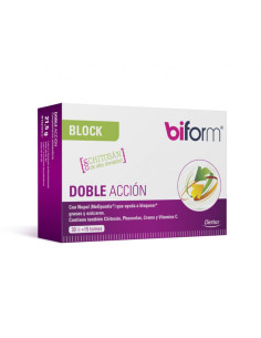 Biform Block doble accion 30 capsulas Dietisa